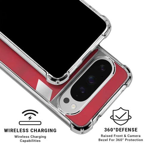Russia Soccer Flag Google Pixel 10 Pro XL Clear Case